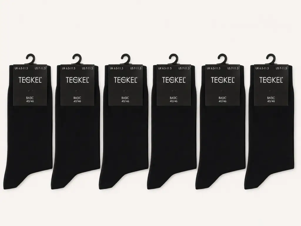 teckel heren sokken zwart paar