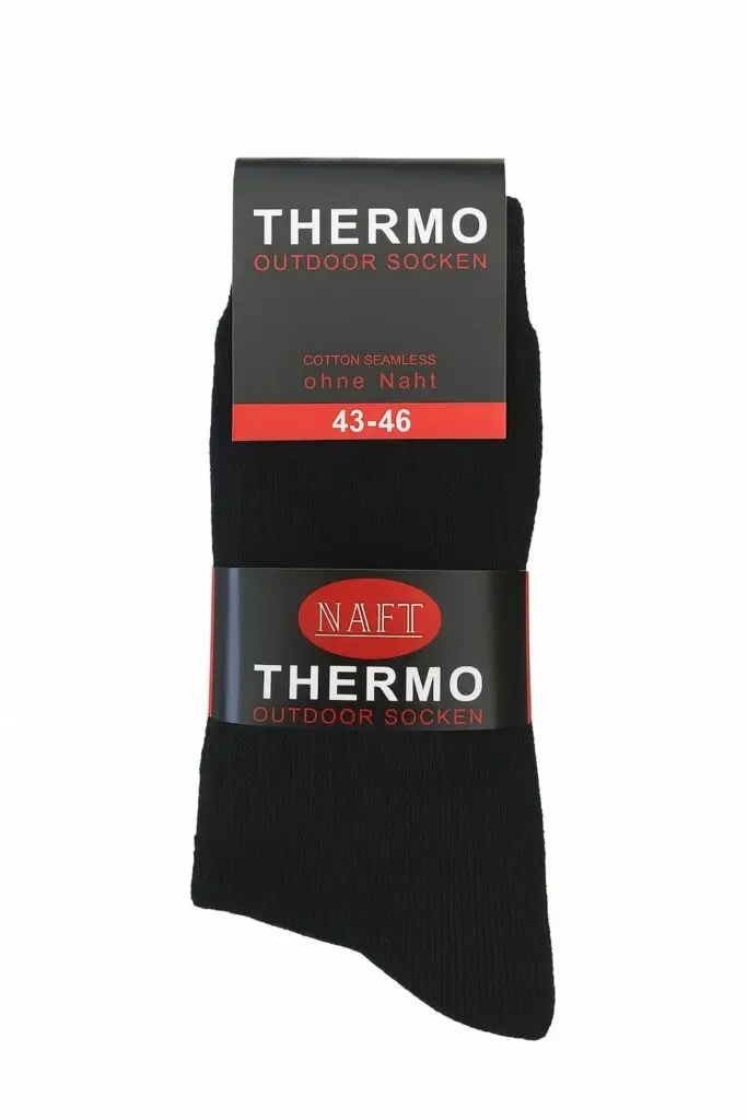 thermo sokken label