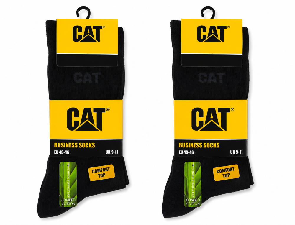 Cat business socks x paar zwart